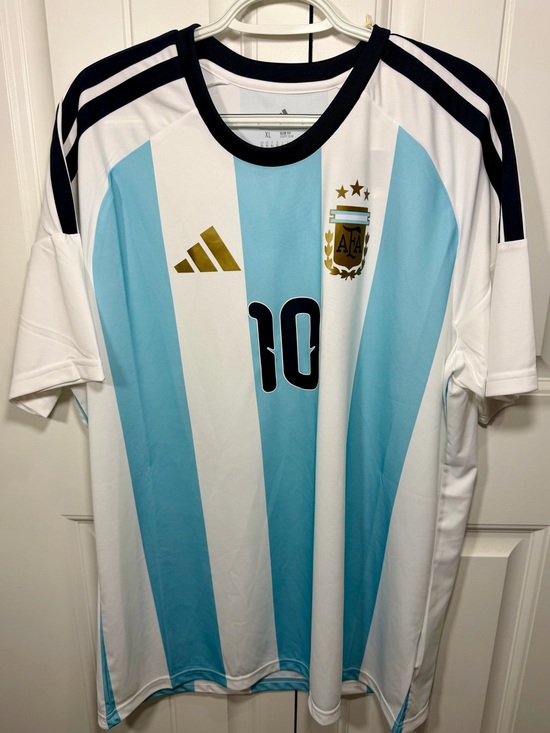 adidas Other - Adidas Argentina Lionel Messi #10 Home Jersey Men’s XL NWT Slim Fit